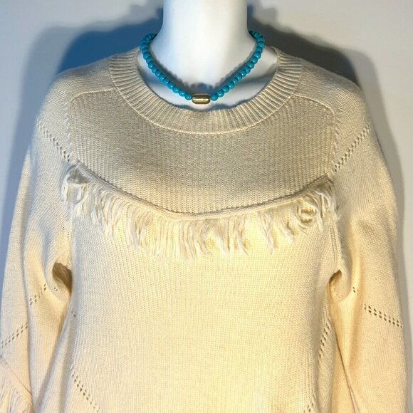 Turquoise bead necklace gold bead detail 15" (19") Boho Western Timeless Chic - Picture 3 of 6